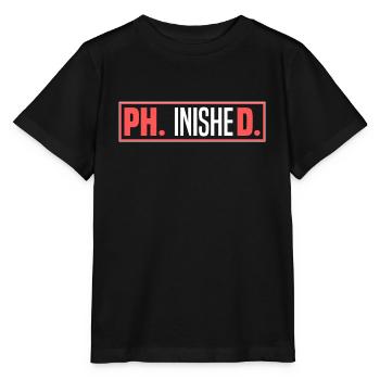 Promotion Student Doktortitel - Stanley/Stella Kinder T-Shirt MINI CREATOR  - Schwarz - Vorne - Mikhail (115cm)