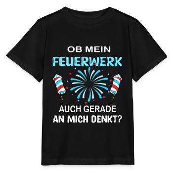 PYROTECHNIK PYROTECHNIKER - Stanley/Stella Kinder T-Shirt MINI CREATOR  - Schwarz - Vorne - Mikhail (115cm)