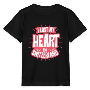 Switzerland - Stanley/Stella MINI CREATOR Kids’ T-Shirt - black - Front - Mikhail (115cm)
