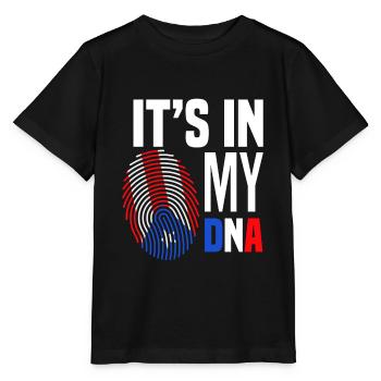 DNA Heimatland Puerto Rico - Stanley/Stella Kinder T-Shirt MINI CREATOR  - Schwarz - Vorne - Mikhail (115cm)