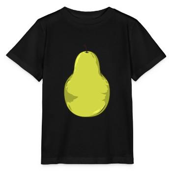 Poire - T-shirt bio MINI CREATOR Stanley/Stella Enfant - noir - Devant - Mikhail (115cm)