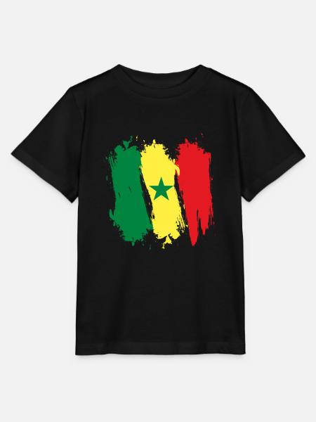 Senegal - Stanley/Stella Kinder T-Shirt MINI CREATOR - Schwarz