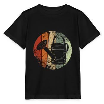 Arrosage vintage jardin jardin jardin jardin - T-shirt bio MINI CREATOR Stanley/Stella Enfant - noir - Devant - Mikhail (115cm)
