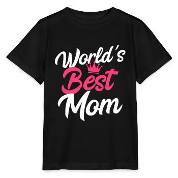 Best Mom Mother's Day - Stanley/Stella MINI CREATOR Kids’ T-Shirt - black - Front - Mikhail (115cm)