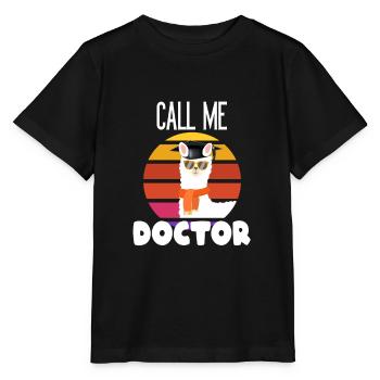 Docteur Médecin Médecine Urology Doc ORL Cadeau femme - T-shirt bio MINI CREATOR Stanley/Stella Enfant - noir - Devant - Mikhail (115cm)
