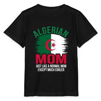 Algeria - Stanley/Stella MINI CREATOR Kids’ T-Shirt - black - Front - Mikhail (115cm)