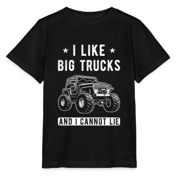 SUV saying funny - Stanley/Stella MINI CREATOR Kids’ T-Shirt - black - Front - Mikhail (115cm)