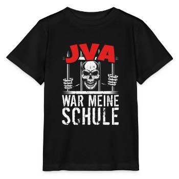 lustig Knast Gefängnis, JVA Insasse, Geschenkidee - Stanley/Stella Kinder T-Shirt MINI CREATOR  - Schwarz - Vorne - Mikhail (115cm)