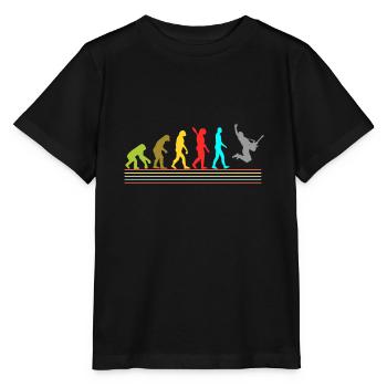 Gitarrist - Stanley/Stella Kinder T-Shirt MINI CREATOR  - Schwarz - Vorne - Mikhail (115cm)