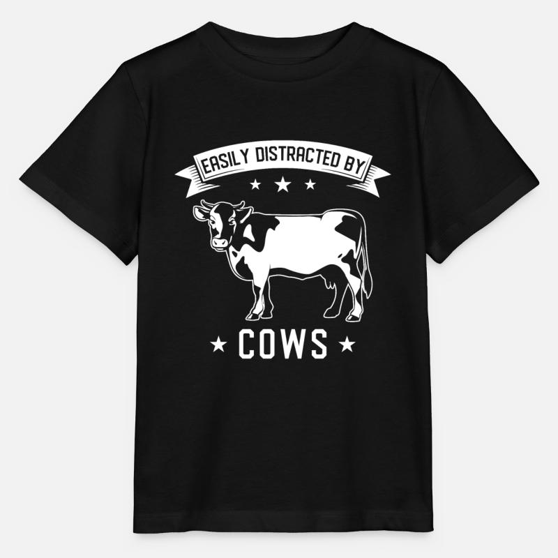 Kuh Kühe Spruch - Stanley/Stella Kinder T-Shirt MINI CREATOR  - Schwarz
