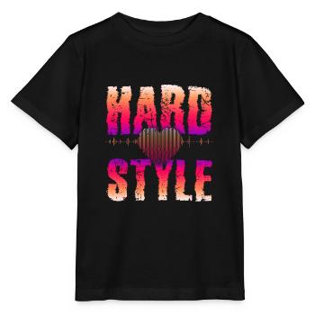Hardstyle Techno Rave Raver Geschenk - Stanley/Stella Kinder T-Shirt MINI CREATOR  - Schwarz - Vorne - Mikhail (115cm)