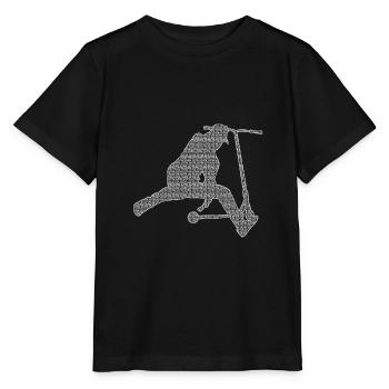 Stunt Scooter - T-shirt bio MINI CREATOR Stanley/Stella Enfant - noir - Devant - Mikhail (115cm)