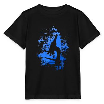 Microscope - T-shirt bio MINI CREATOR Stanley/Stella Enfant - noir - Devant - Mikhail (115cm)