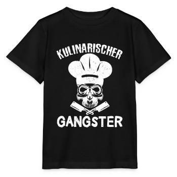 Meisterkoch Chef de Partie Sous Chef Geschenk - Stanley/Stella Kinder T-Shirt MINI CREATOR  - Schwarz - Vorne - Mikhail (115cm)