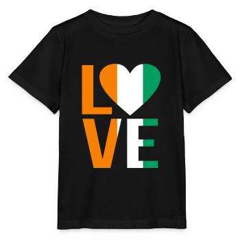 Côte d’Ivoire - T-shirt bio MINI CREATOR Stanley/Stella Enfant - noir - Devant - Mikhail (115cm)