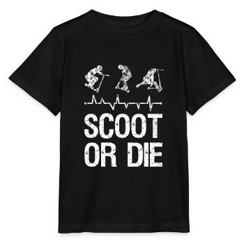 Stunt Scooter - T-shirt bio MINI CREATOR Stanley/Stella Enfant - noir - Devant - Mikhail (115cm)