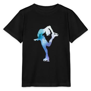 Patins de patinage de patinage artistique - T-shirt bio MINI CREATOR Stanley/Stella Enfant - noir - Devant - Mikhail (115cm)