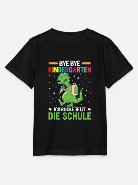 Kindergarten Einschulung Dinosaurier - Stanley/Stella Kinder T-Shirt MINI CREATOR - Schwarz