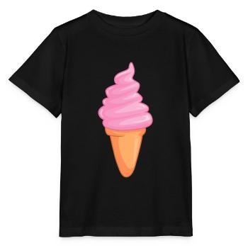 Eis - Stanley/Stella Kinder T-Shirt MINI CREATOR  - Schwarz - Vorne - Mikhail (115cm)