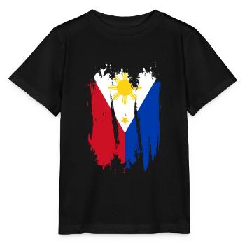 Philippines - T-shirt bio MINI CREATOR Stanley/Stella Enfant - noir - Devant - Mikhail (115cm)