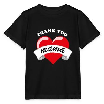 Fête des mères, Fête des mères, Fête des mères, Fête des mères - T-shirt bio MINI CREATOR Stanley/Stella Enfant - noir - Devant - Mikhail (115cm)