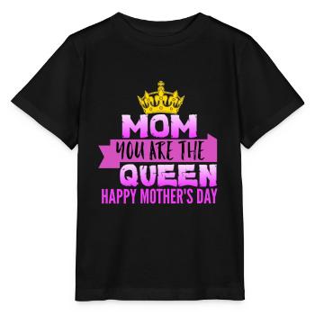 Fête des Mères, Fête des Mères, Fête des Mères, Fête des Mères - T-shirt bio MINI CREATOR Stanley/Stella Enfant - noir - Devant - Mikhail (115cm)