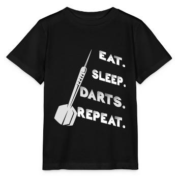 Fléchettes Fléchettes Fléchettes cadeaux de fléchettes - T-shirt bio MINI CREATOR Stanley/Stella Enfant - noir - Devant - Mikhail (115cm)