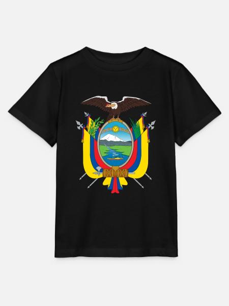 Équateur - T-shirt bio MINI CREATOR Stanley/Stella Enfant - noir