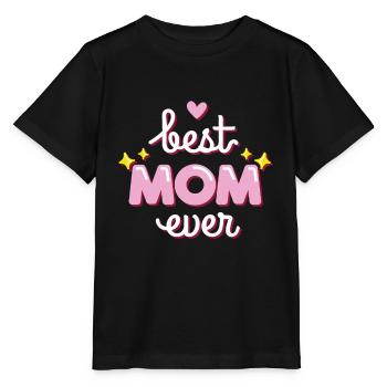 Muttertag Geschenk beste Mama Muttertagsgeschenk - Stanley/Stella Kinder T-Shirt MINI CREATOR  - Schwarz - Vorne - Mikhail (115cm)