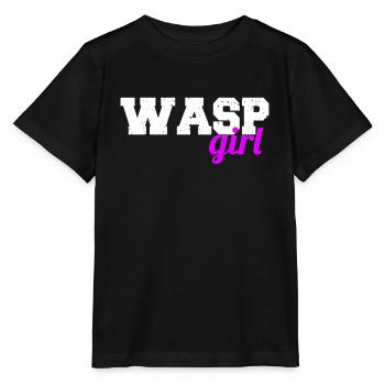 Wasp girl - Stanley/Stella MINI CREATOR Kids’ T-Shirt - black - Front - Mikhail (115cm)