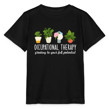 Occupational Therapy - T-shirt bio MINI CREATOR Stanley/Stella Enfant - noir - Devant - Mikhail (115cm)