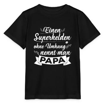 Fête des pères - T-shirt bio MINI CREATOR Stanley/Stella Enfant - noir - Devant - Mikhail (115cm)