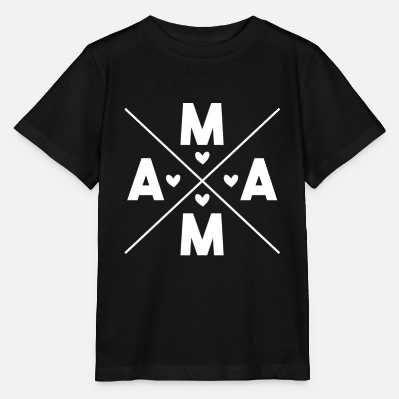 MAMA - Stanley/Stella Kinder T-Shirt MINI CREATOR  - Schwarz