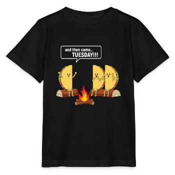 Taco Tuesday - Stanley/Stella MINI CREATOR Kids’ T-Shirt - black - Front - Mikhail (115cm)