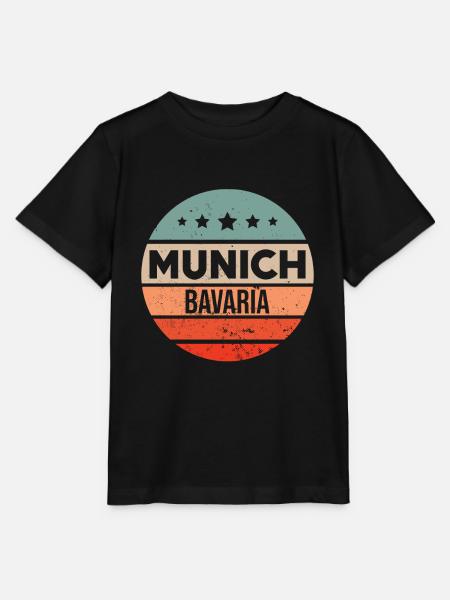 München - Stanley/Stella Kinder T-Shirt MINI CREATOR - Schwarz