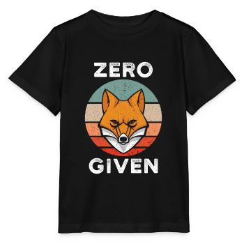 Zero Fox Given - Stanley/Stella MINI CREATOR Kids’ T-Shirt - black - Front - Mikhail (115cm)