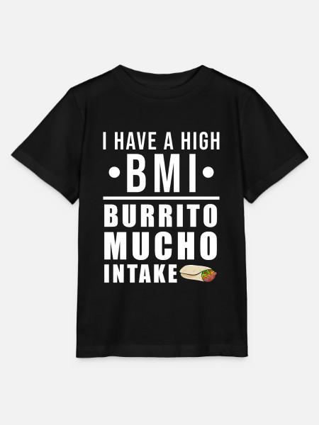 Burrito - Stanley/Stella Kinder T-Shirt MINI CREATOR - Schwarz