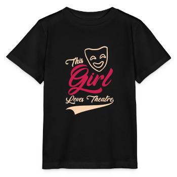 Théâtre Théâtre - T-shirt bio MINI CREATOR Stanley/Stella Enfant - noir - Devant - Mikhail (115cm)