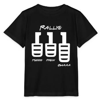 Rallye Car Racing Motorsport Sportscar Car Three - Stanley/Stella MINI CREATOR Kids’ T-Shirt - black - Front - Mikhail (115cm)