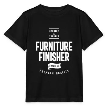 Möbel Finisher Geschenk lustige Job Titel Beruf - Stanley/Stella Kinder T-Shirt MINI CREATOR  - Schwarz - Vorne - Mikhail (115cm)