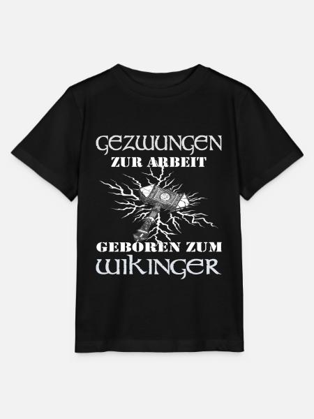 Wikinger Walhalla Geschenk Kostüm - Stanley/Stella Kinder T-Shirt MINI CREATOR - Schwarz