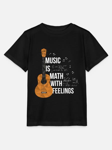 Musiker Schüler Mathematik Unterricht Lernen - Stanley/Stella Kinder T-Shirt MINI CREATOR  - Schwarz