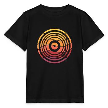 Retro Vinyl Record Record Collector - Stanley/Stella MINI CREATOR Kids’ T-Shirt - black - Front - Mikhail (115cm)