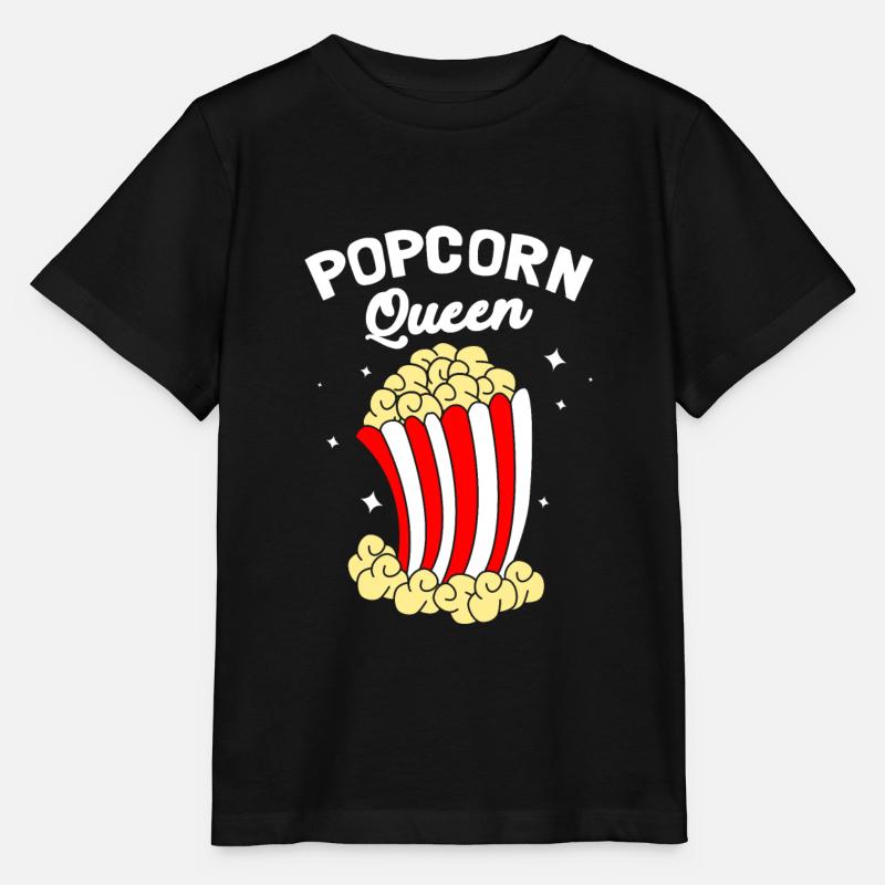 Popcorn - Stanley/Stella Kinder T-Shirt MINI CREATOR - Schwarz