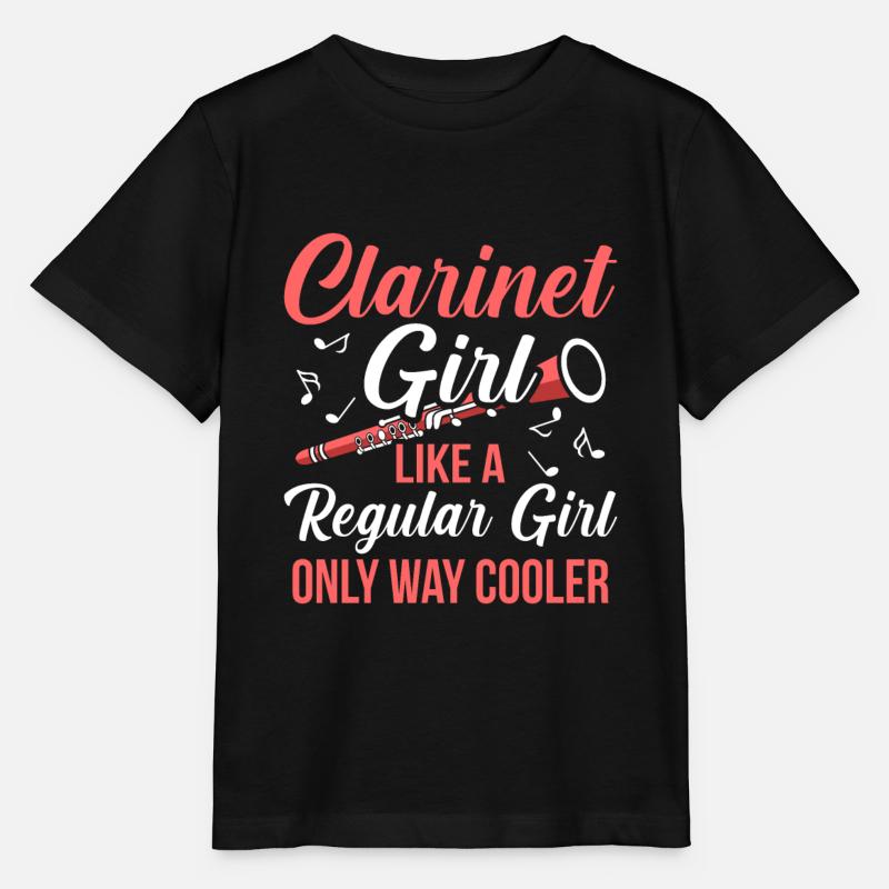 Clarinette - T-shirt bio MINI CREATOR Stanley/Stella Enfant - noir