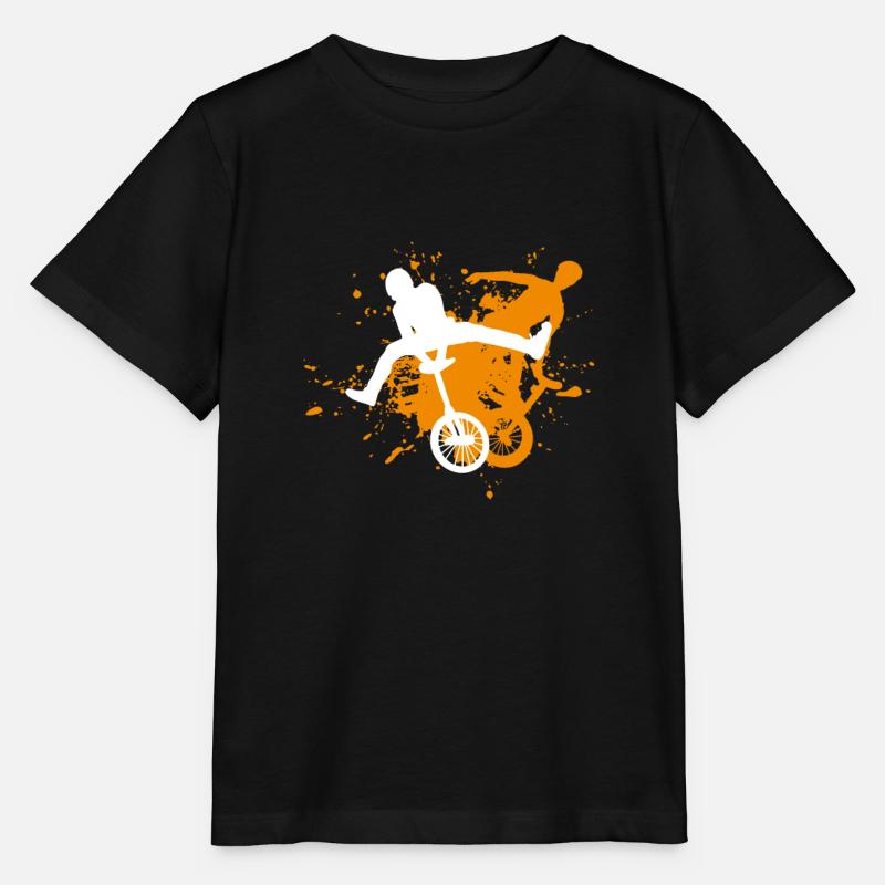 Einrad - Stanley/Stella Kinder T-Shirt MINI CREATOR - Schwarz