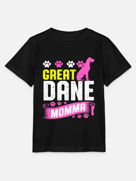 Deutsche Dogge - Stanley/Stella Kinder T-Shirt MINI CREATOR - Schwarz