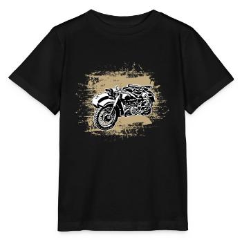 Mofa moped team Ural Ostalgie GDR mofa DDR mope - Stanley/Stella MINI CREATOR Kids’ T-Shirt - black - Front - Mikhail (115cm)