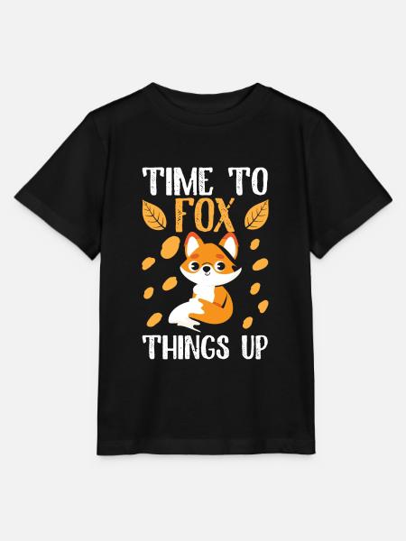 Fuchs - Stanley/Stella T-shirt MINI CREATOR til børn - sort