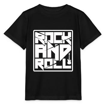Rock and roll - Stanley/Stella MINI CREATOR Kids’ T-Shirt - black - Front - Mikhail (115cm)